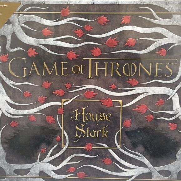 Game Of Thrones House Stark Stationery Set New In Box - Picture 2 of 7